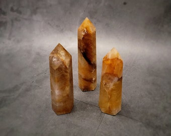 Golden Healer Quartz Towers