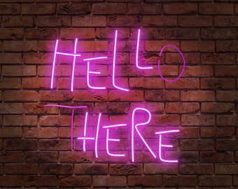 Neon Hell Etsy
