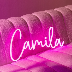 Custom Name Neon Sign for Kids, Kid Room Decorations, Home Decor Wall Decor, Children&#39;s day Gift, Nursery Neon Sign, Personalized Gifts