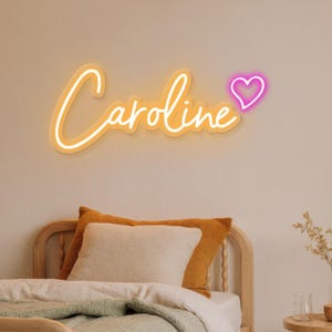 Custom Name Neon Sign for Kids, Kid Room Decor, Birthday Gift for Kids, Bedroom Neon Sign Custom, Dorm Wall Art, Wall Decor, LED Light