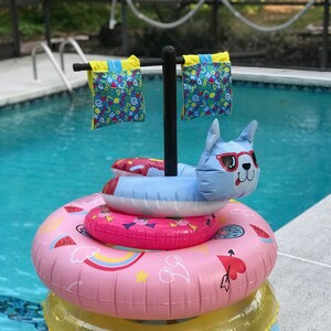 Pool Innertube Floaties Organizer in Bronze