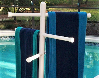 Aqua Personalised Embroidered Hot Tub Towel