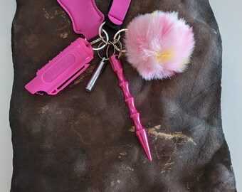 Pepper Spray Keychain Etsy