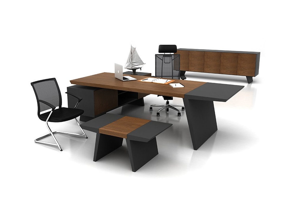 ZEUS Office Desk Office Furniture Modern Office Etsy