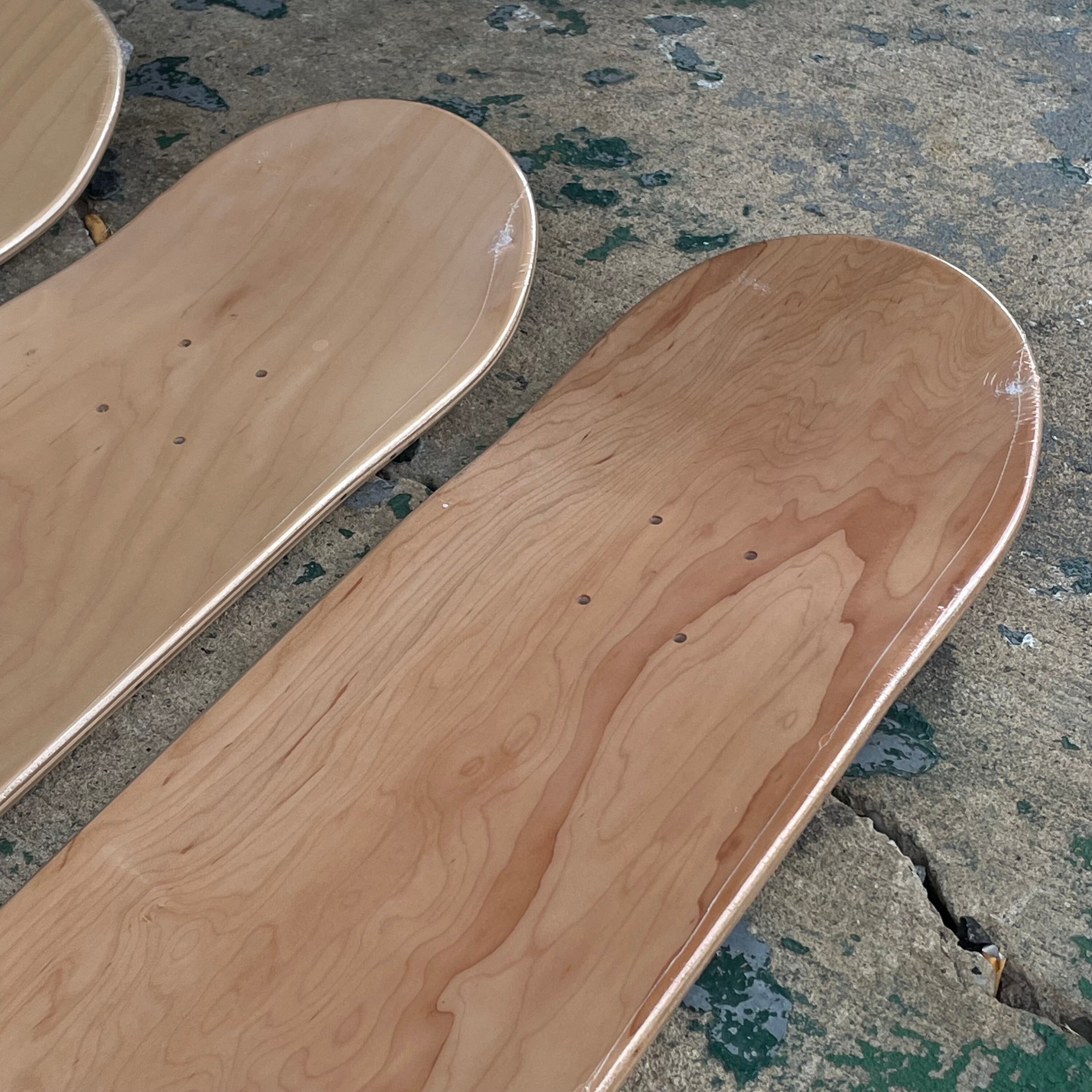 Colaxi Blank Skateboard Deck DIY Painting Replacement Portable Wood Deck Kids Diy Skateboard For Kids Children Boys Girls Beginners 60cm No