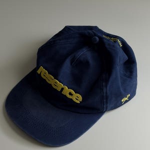 Cappellino da baseball in cotone con applicazioni / Berretto in stile vintage, disegnato a New York