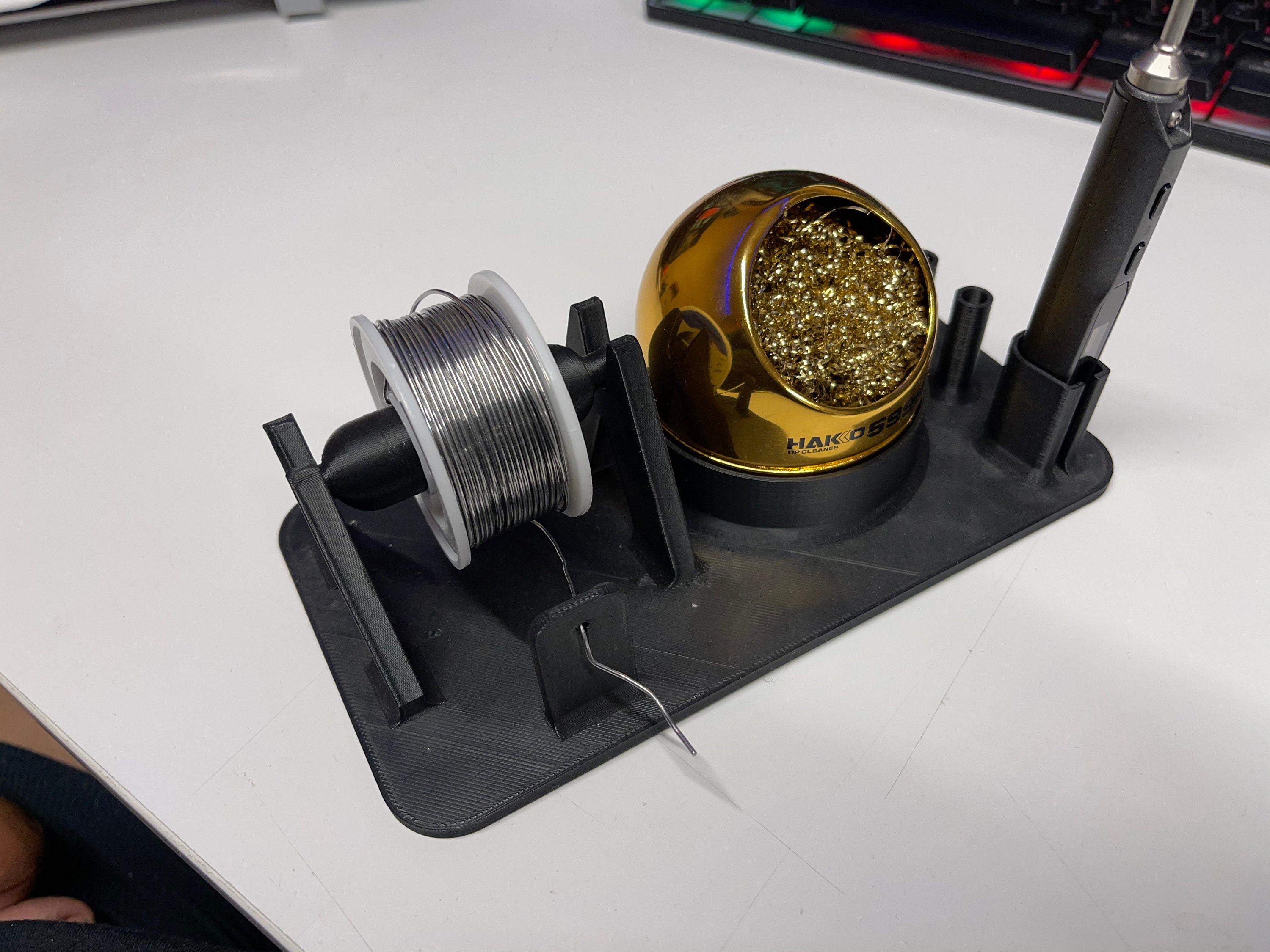 TS100 Soldering station 3D Printed-holder-stand