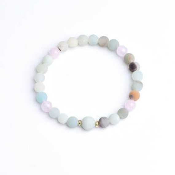 PURE JOY - Amazonit Bracelet & Yoga Armband