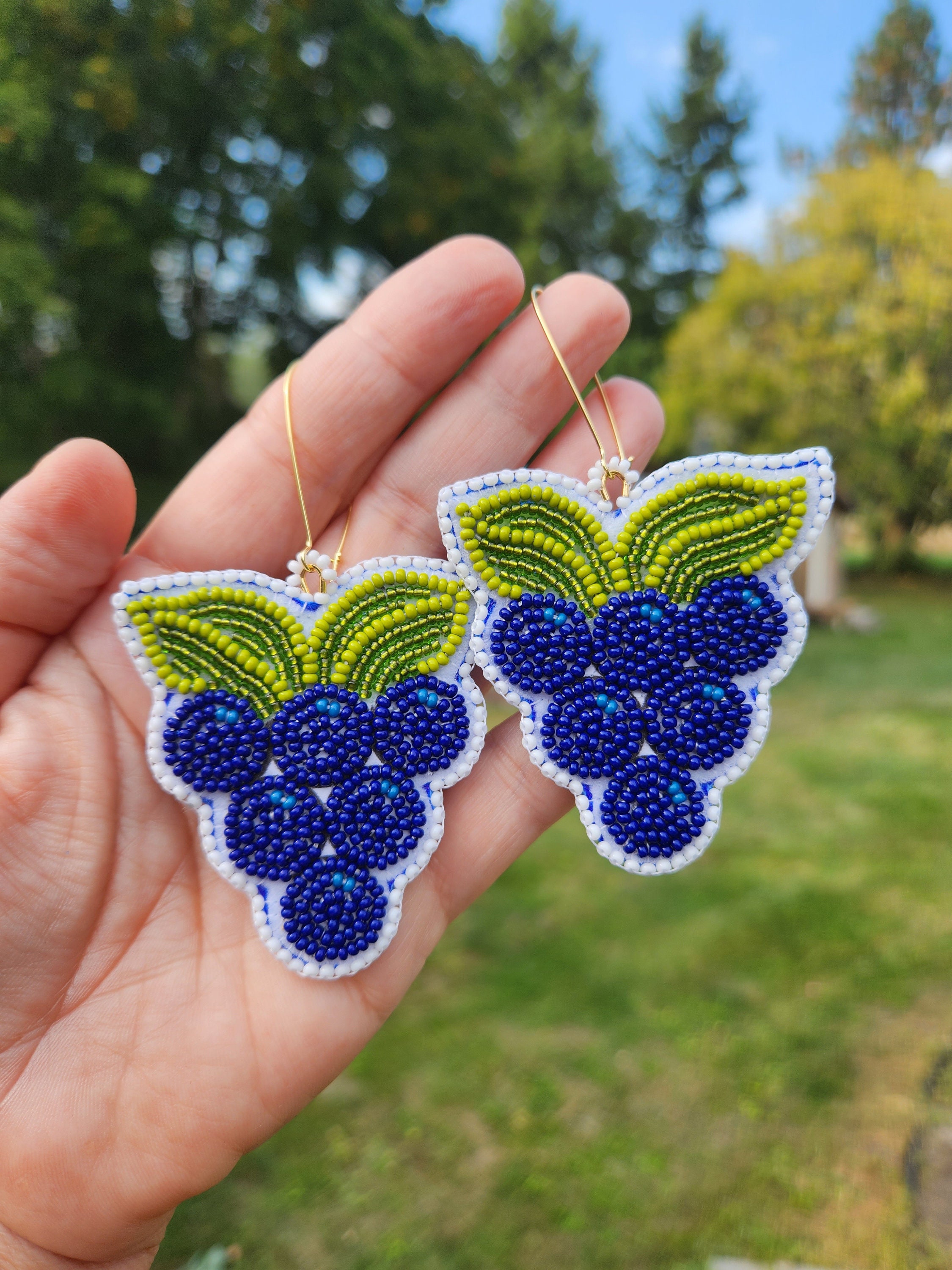 Metis beaded deals earrings