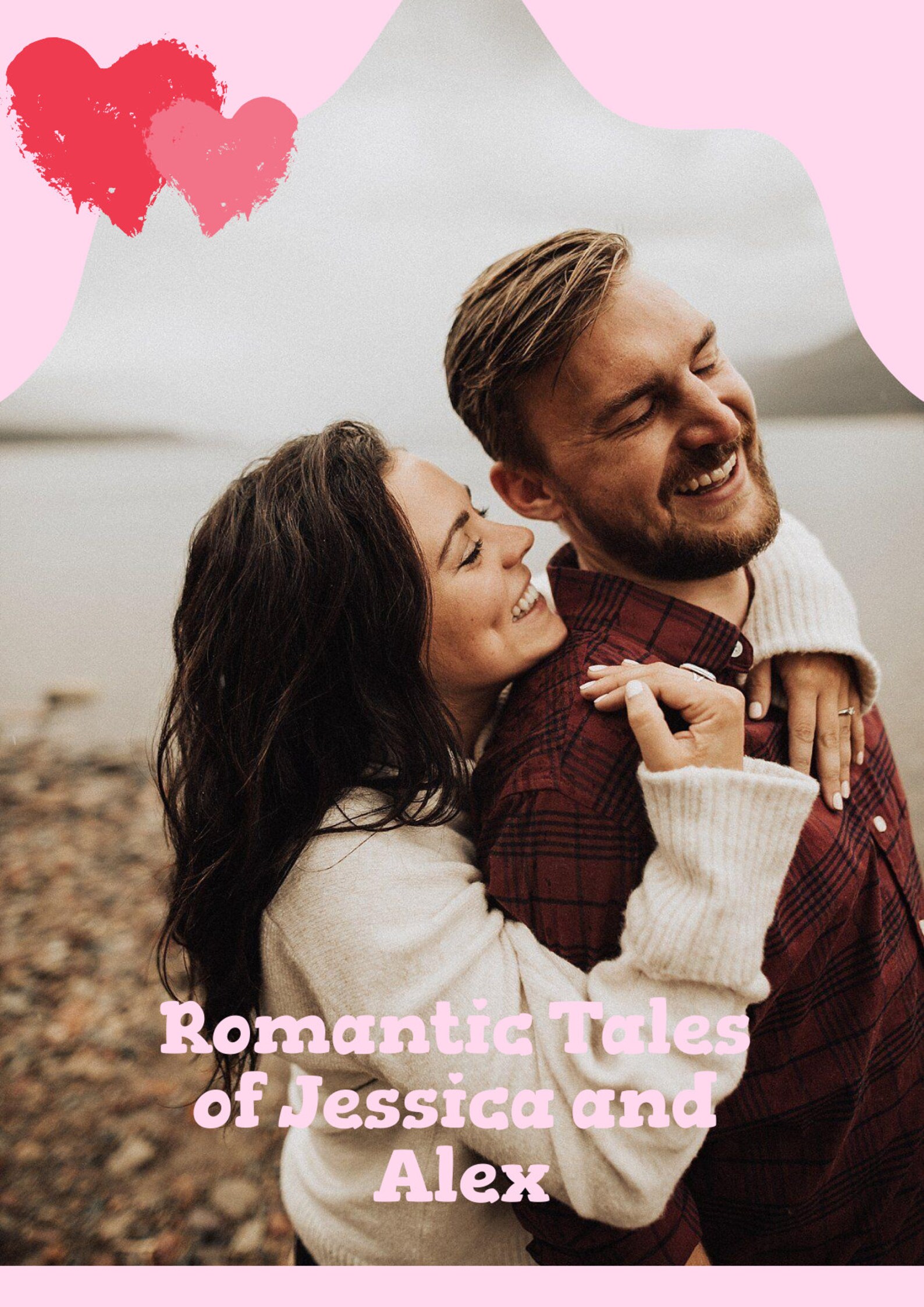 Personalized book for a couple in love Custom Names and Photos Etsy