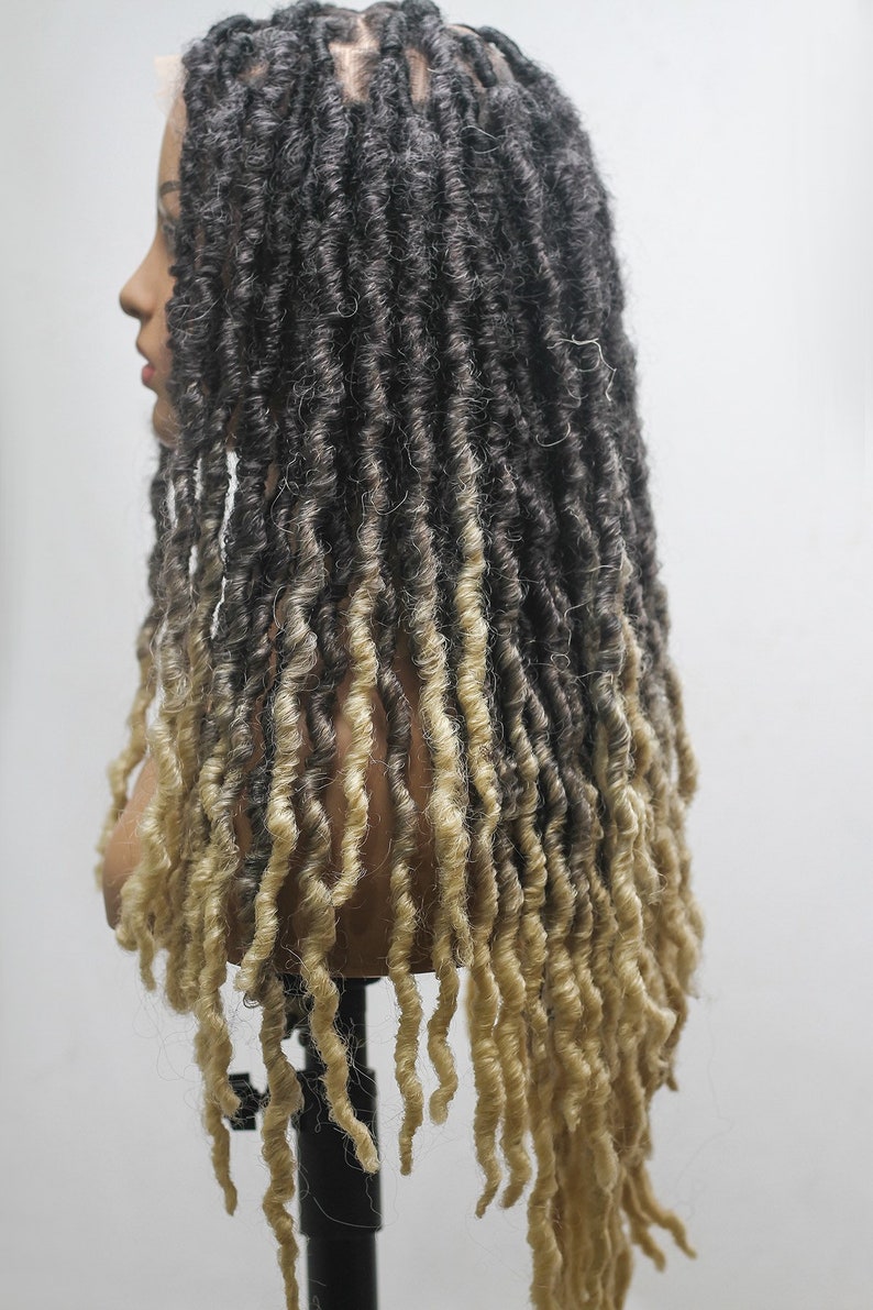 Ombre Black/613 Crinkled Soft Locs Ready to Ship Etsy