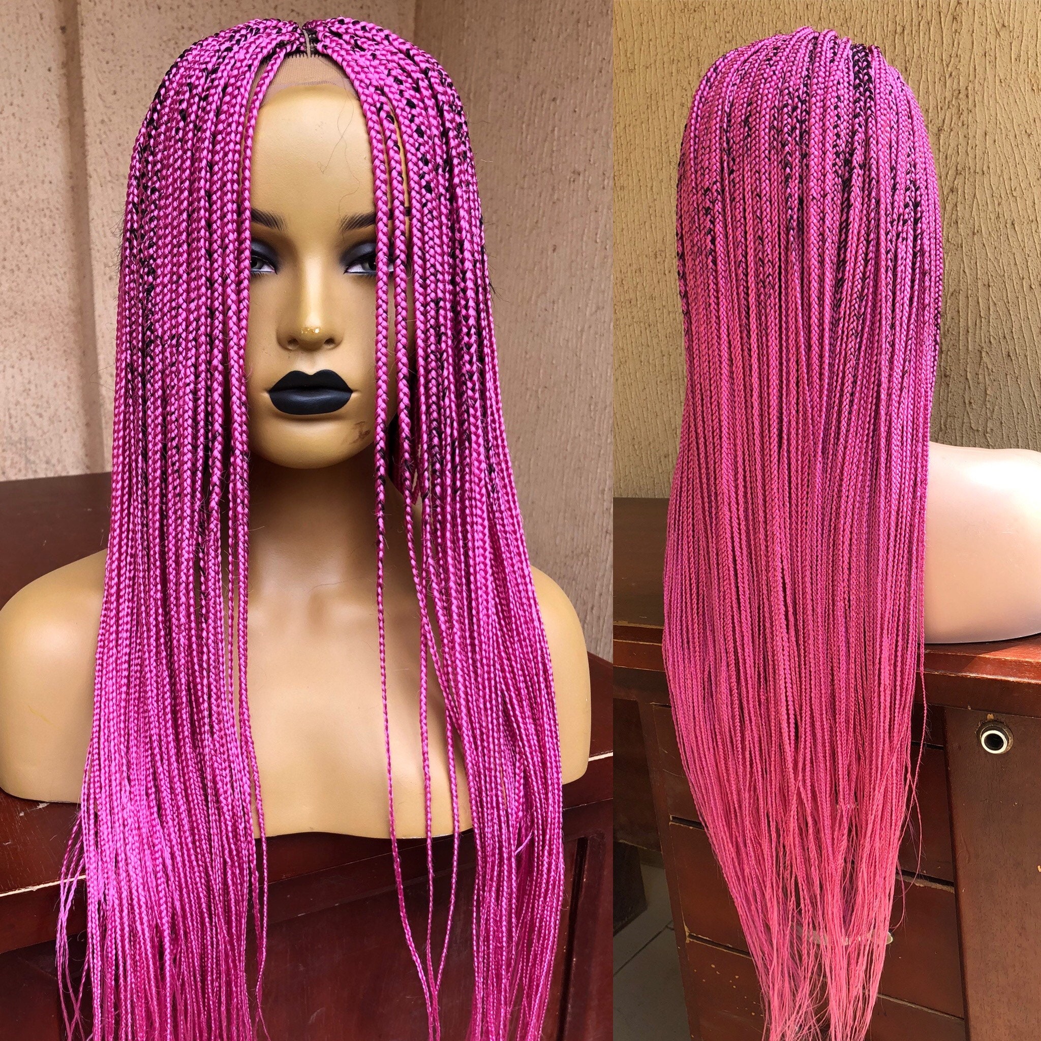 Hot Pink Preppy Braid Crown's Code & Price - RblxTrade