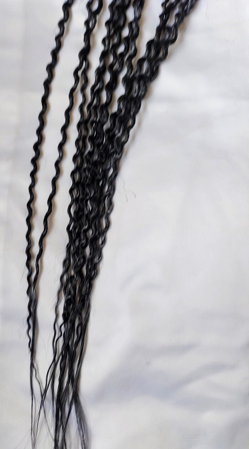 Salt and Pepper Crochet Watermelon Prelooped Curls Braids Etsy