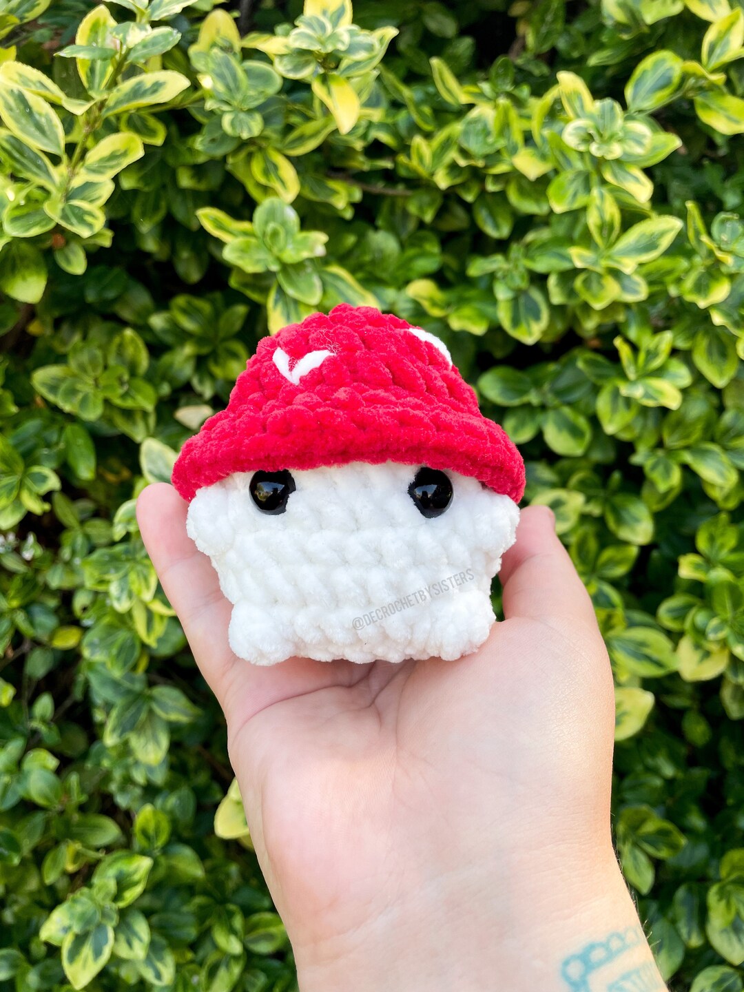 Crochet Mush, Mushroom Guy Plushie, Mush Plushie, Crochet Mushroom