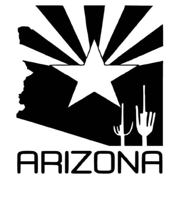 Arizona car decal bumper sticker Etsy