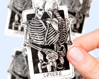 The Lovers Tarot Card sticker