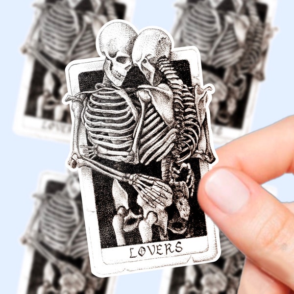 The Lovers Tarot Card sticker