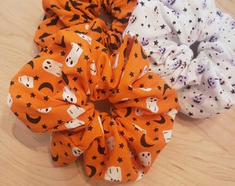 HALLOWEEN 3 PACK of Scrunchies -Adult Size