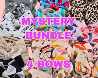 Infant Bow Headband Mystery Bundle, 3 inch