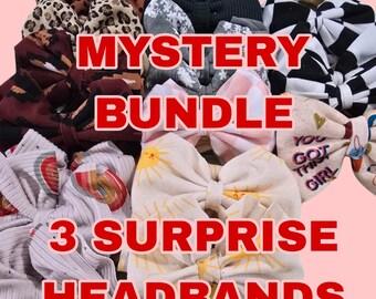 Infant Bow Headband Mystery Bundle, 4 inch