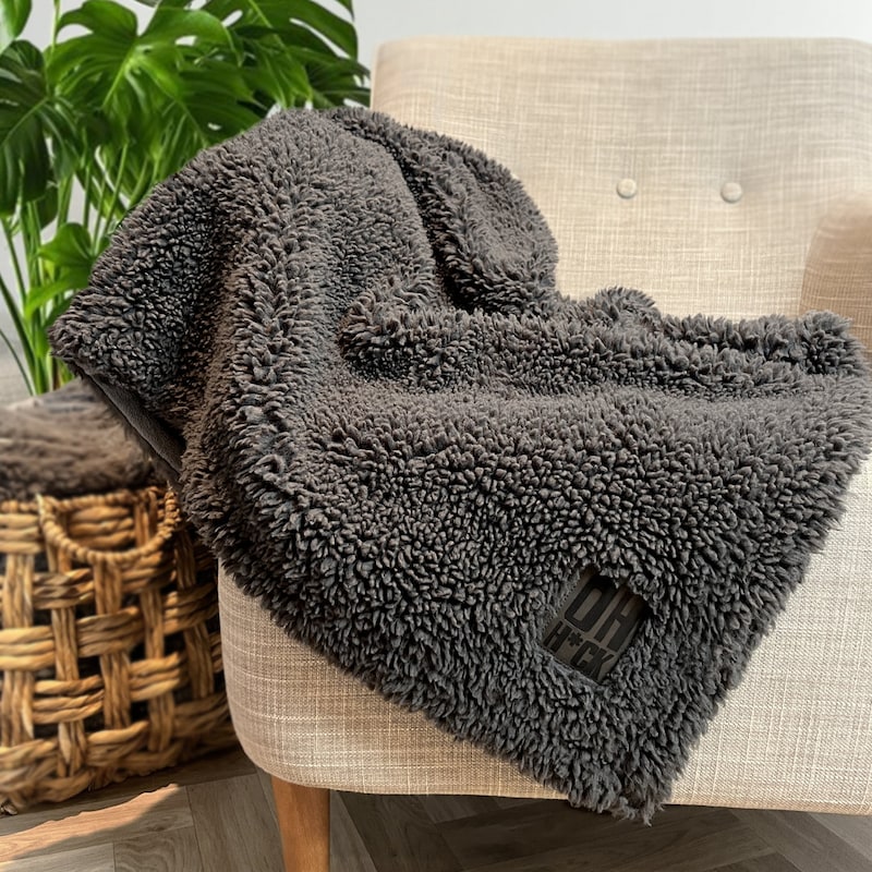 Dog sherpa blanket - Etsy.de