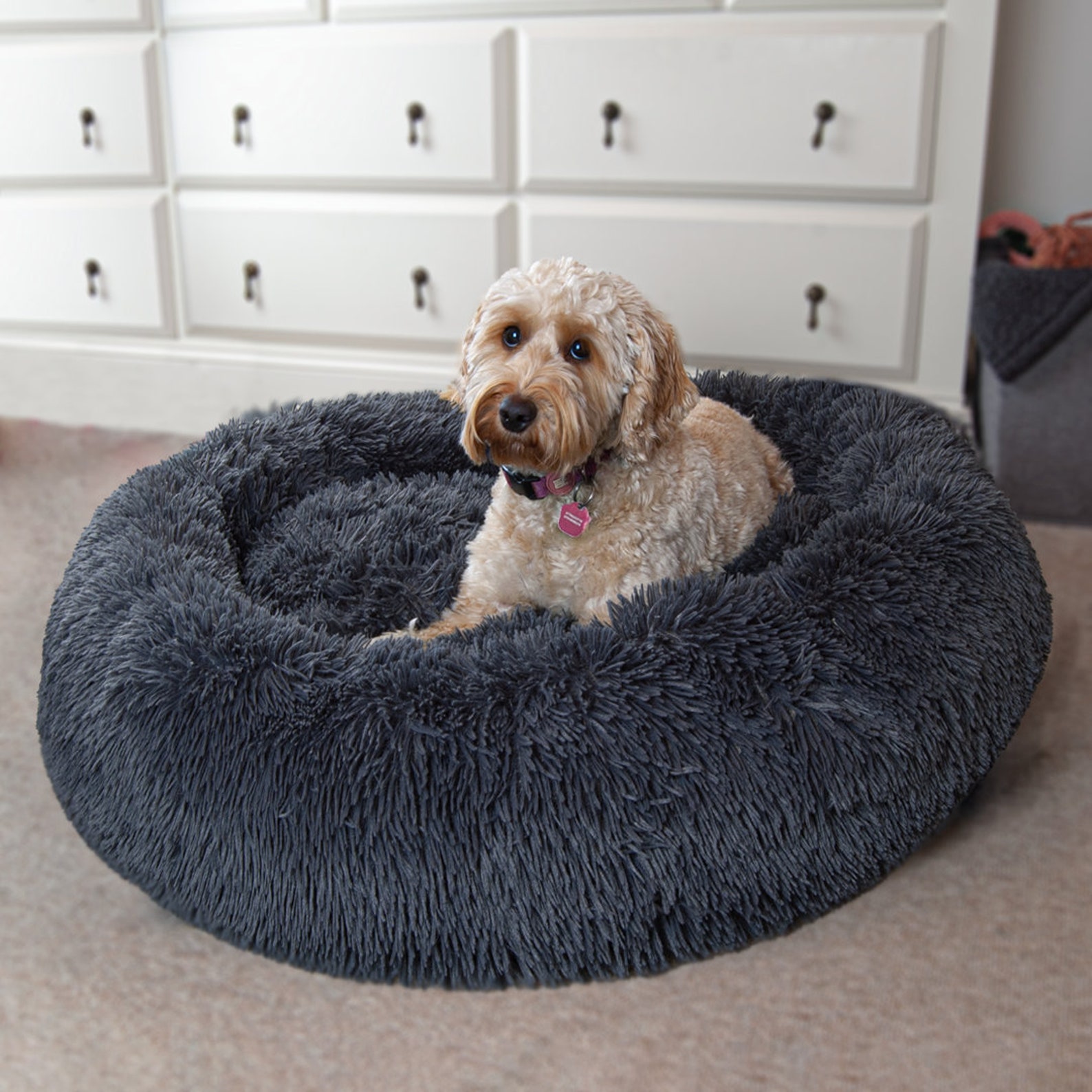 Ecofriendly Dog Donut Beds L Made From 100 Recycled Plastic Etsy UK