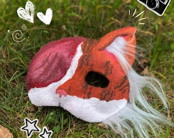 Brightheart Therian Cat Mask Warrior Cats