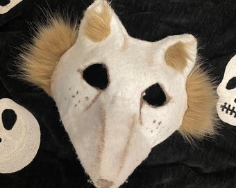 Therian Fox Mask Arctic Fox Gear