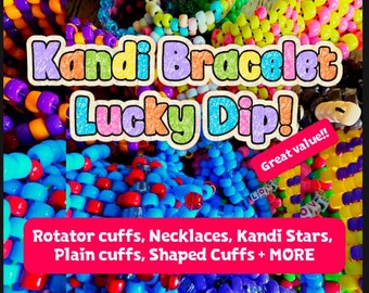 Kandi Bracelet Lucky Dip! Scene/Emo Beaded Accessory