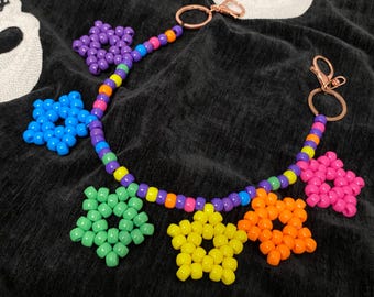 Rainbow Kandi Trouser Chain