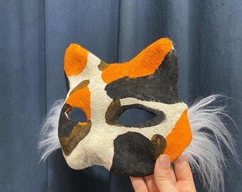 Therian Cat Mask Calico