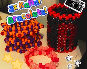 Kandi Surprise Box! 3x Mystery Cuffs!