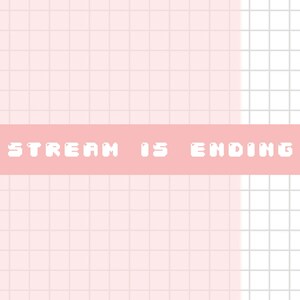 Cute Animated Twitch Streaming Screens / 3x Cute Pink | Etsy