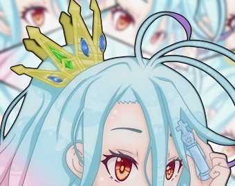 Queen of Games Peeker Sticker