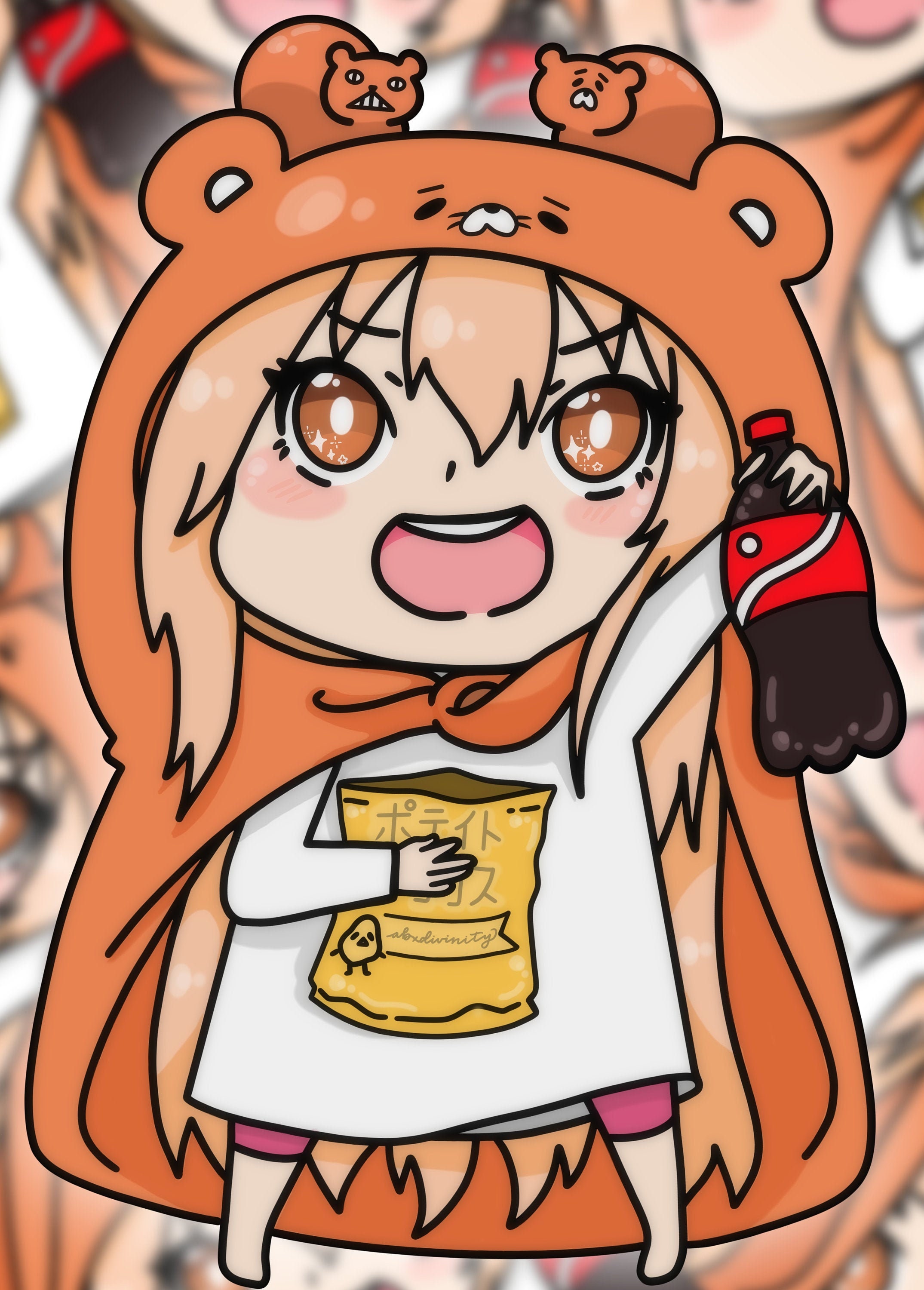 Umaru Hamster Sticker