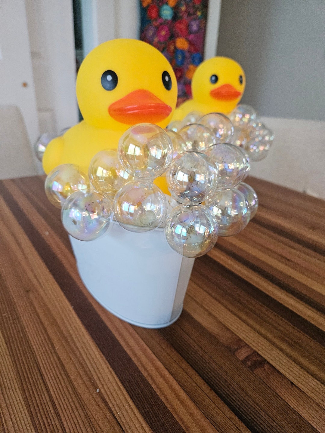 Rubber ducky on sale baby shower centerpieces