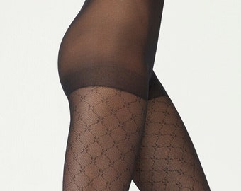 gucci monogram tights