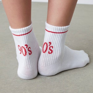 90&#39;s Ankle Designer Socks - One pair