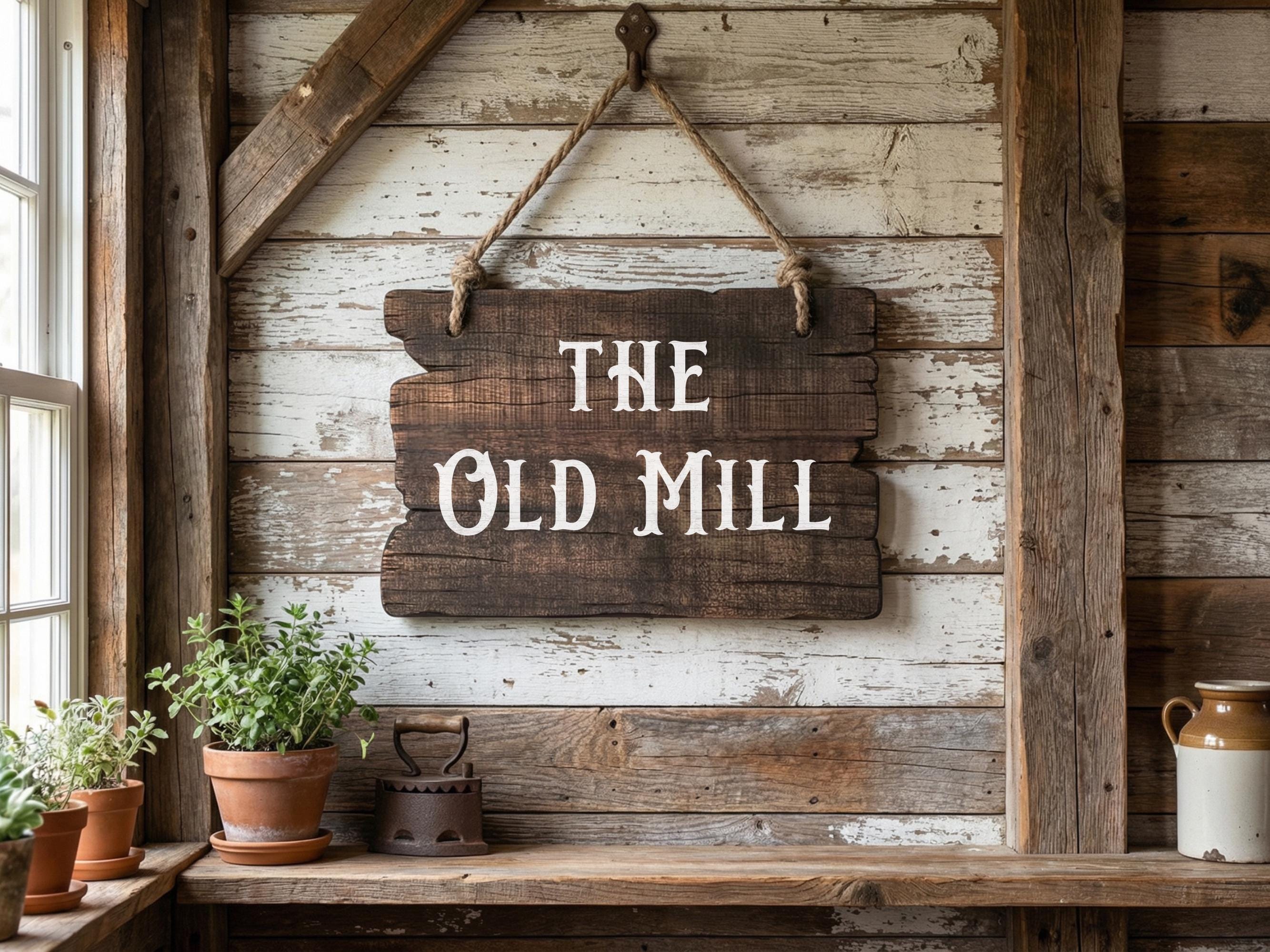 Rustic Wording Large Custom Rustic Hanging Sign. Personalize With Your Own Wording ...