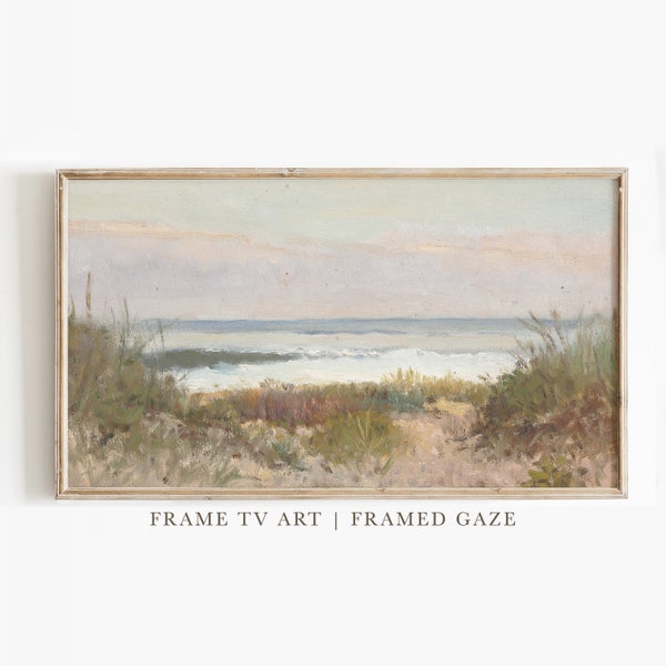 Samsung Frame TV Art | Frame TV Art | Seascape Vintage Painting | Nautical Painting | Digital Download | Art for Samsung Frame TV