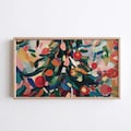 Abstract Christmas Tree Art for Samsung Frame TV | Modern Holiday Painting