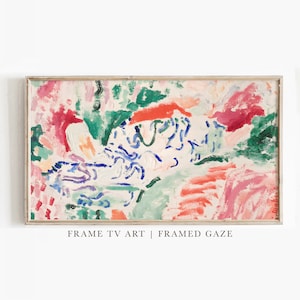 Matisse Abstract Frame TV Art: Vintage Painting (Digital Download)