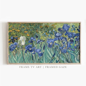 Van Gogh Irises Frame TV Art: Frühling Blumenbild (Digitaler Download)