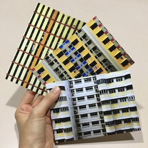 Conjunto de 3 cartões postais de Natal (com 8 variações para escolher)