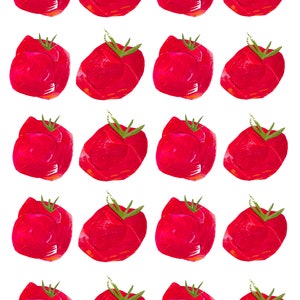 Tomato Party A4 Giclée Print image 3