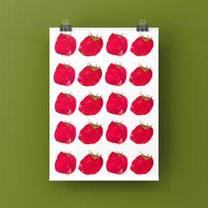 Tomato Party A4 Giclée Print image 2