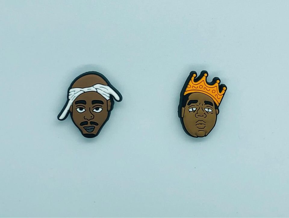 Tupac jibbitz Clearance