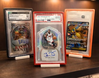 Graded Card Bumper Guard for Slabs, Slim Profile Compatible with PSA, CGC and TAG Slabs.