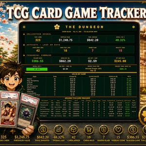 Mtg Excel Template - Etsy
