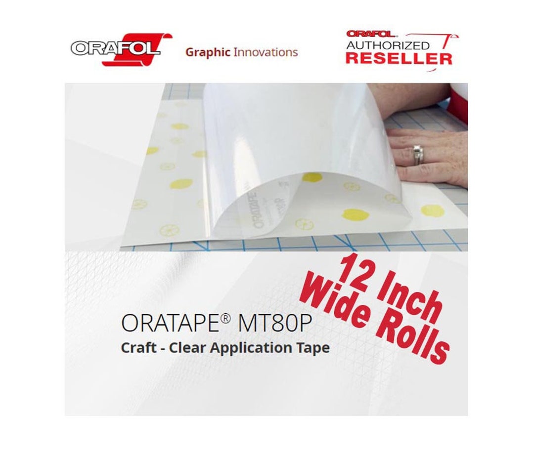 ORACAL ORATAPE® MT80P Transparent Medium Tack Application Tape Transfer ...